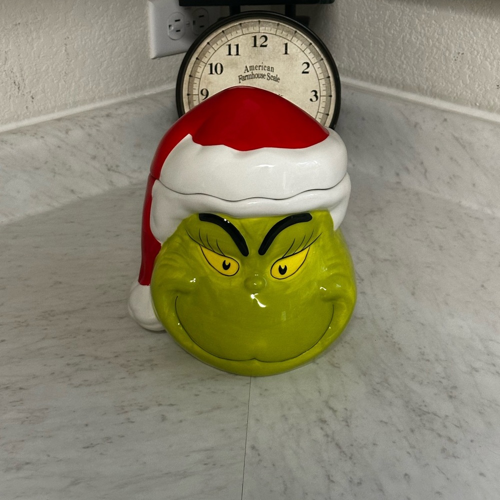 Grinch Cookie Jar
